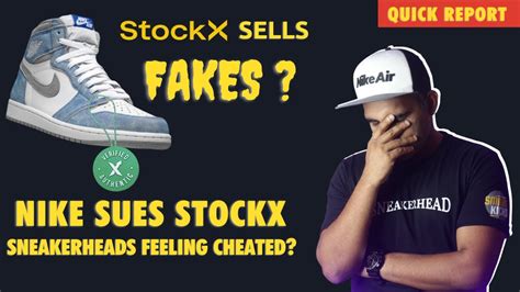 is stockx really selling fake shoes|stockx scandal.